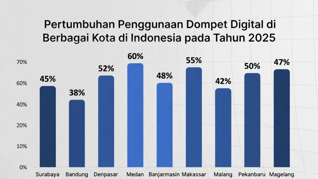 Kota Pengguna Dompet Digital 