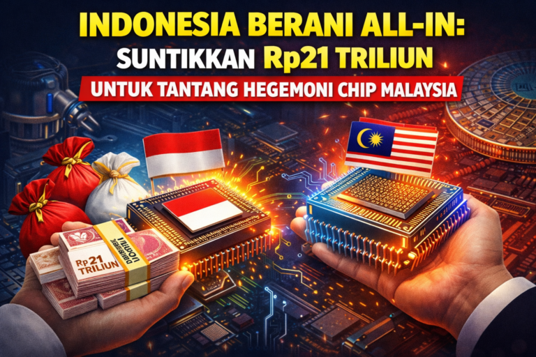 Semikonduktor! Indonesia Bertaruh Besar: Kucurkan Rp21 Triliun Tantang Hegemoni Malaysia