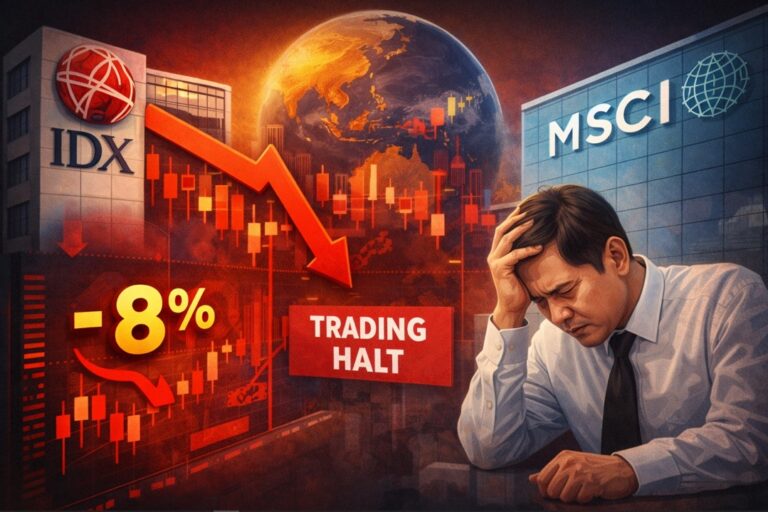 IHSG Terjun Bebas 8%, Ini Penyebab Trading Halt hingga Komitmen BEI ke MSCI