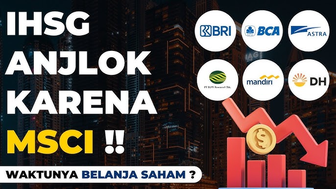 IHSG Terjun Bebas sentuh -8%